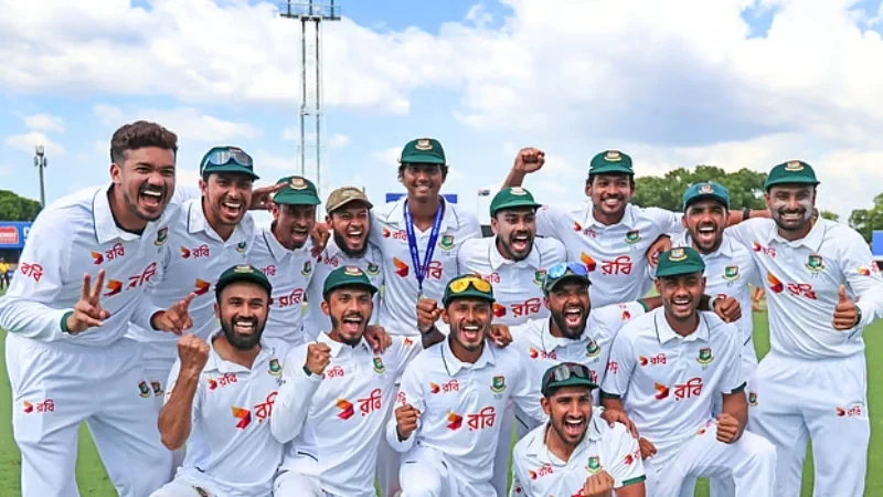 ওয়েস্ট ইন্ডিজের বিপক্ষে প্রথম টেস্টে বাংলাদেশ দল ঘোষণা